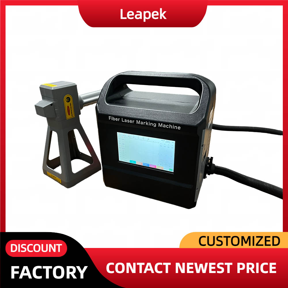 CE Certified 20W-50W Portable  - Industrial Laser Engraving Machine For Metal ulasan dan harga