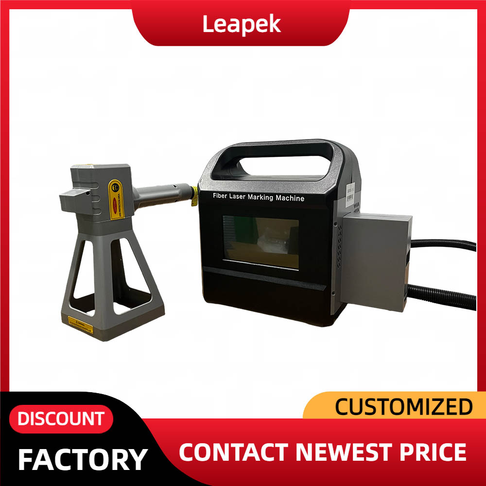CE Certified 20W-50W Portable  - Industrial Laser Engraving Machine For Metal ulasan dan harga