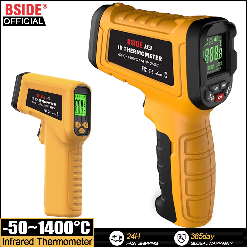 BSIDE Infrared Thermometer H2  - Industrial Laser Temperature ulasan dan harga