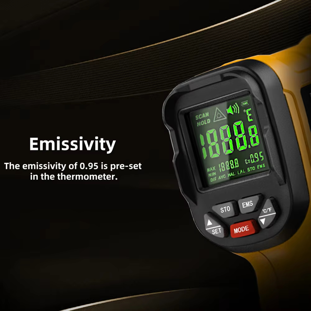 BSIDE Infrared Thermometer H2  - Industrial Laser Temperature ulasan dan harga