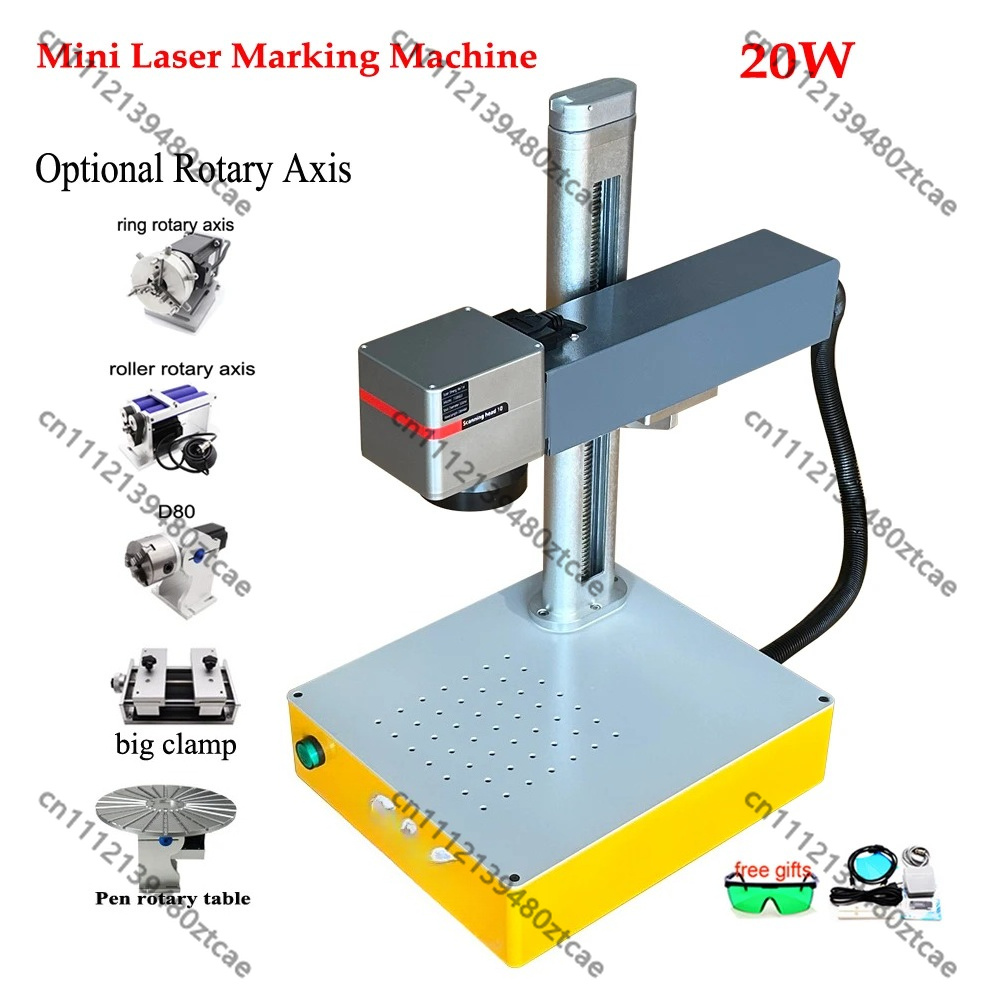 Industrial Fiber Laser Marking - Industrial Laser Engraving Machine For Metal ulasan dan harga