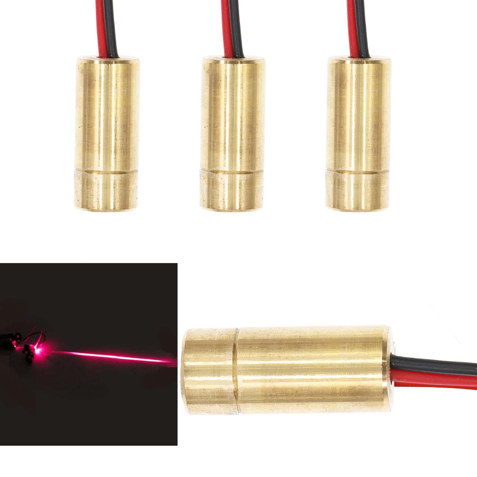 3pcs 650nm Laser Point /Line/C - Industrial Laser Line Module ulasan dan harga