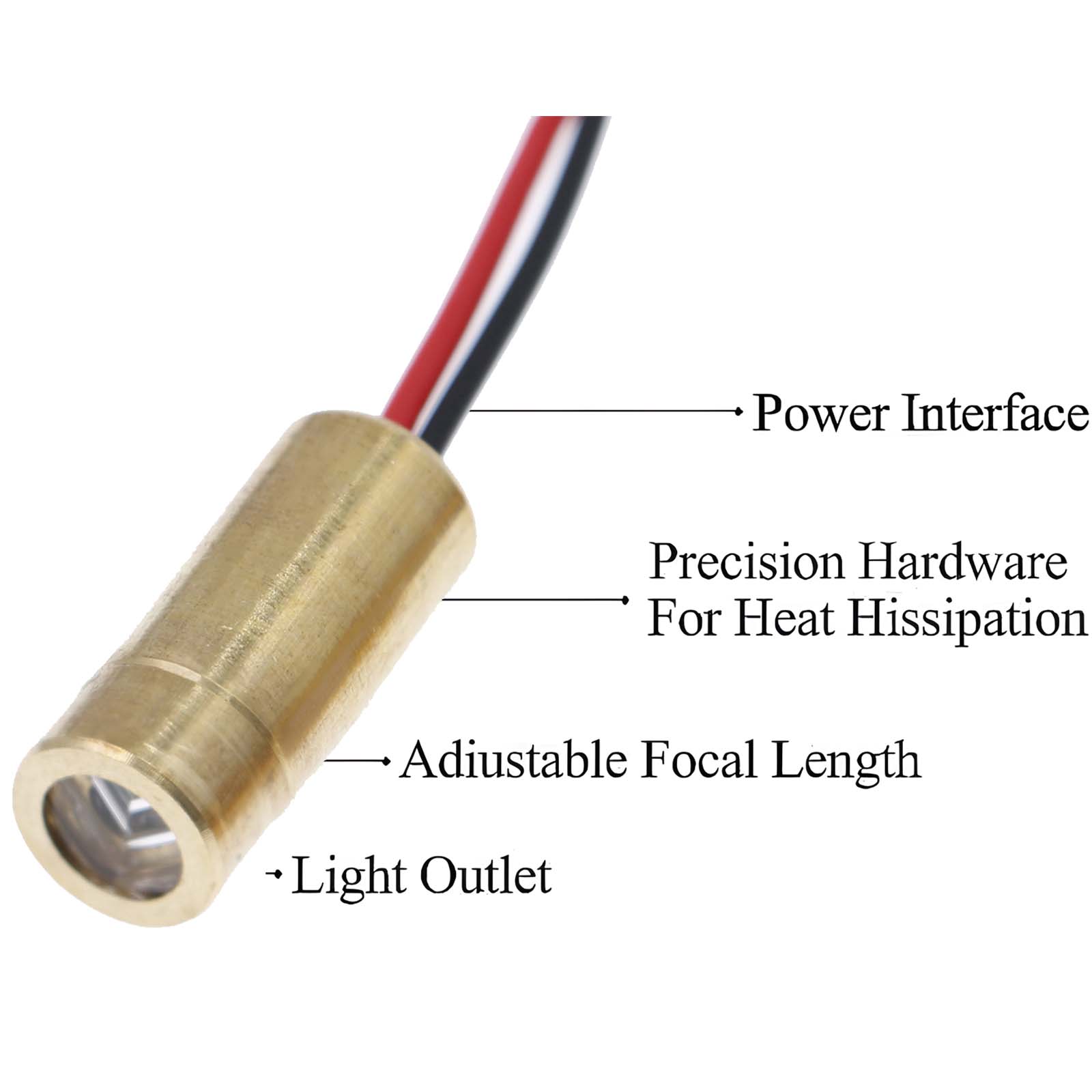 3pcs 650nm Laser Point /Line/C - Industrial Laser Line Module ulasan dan harga