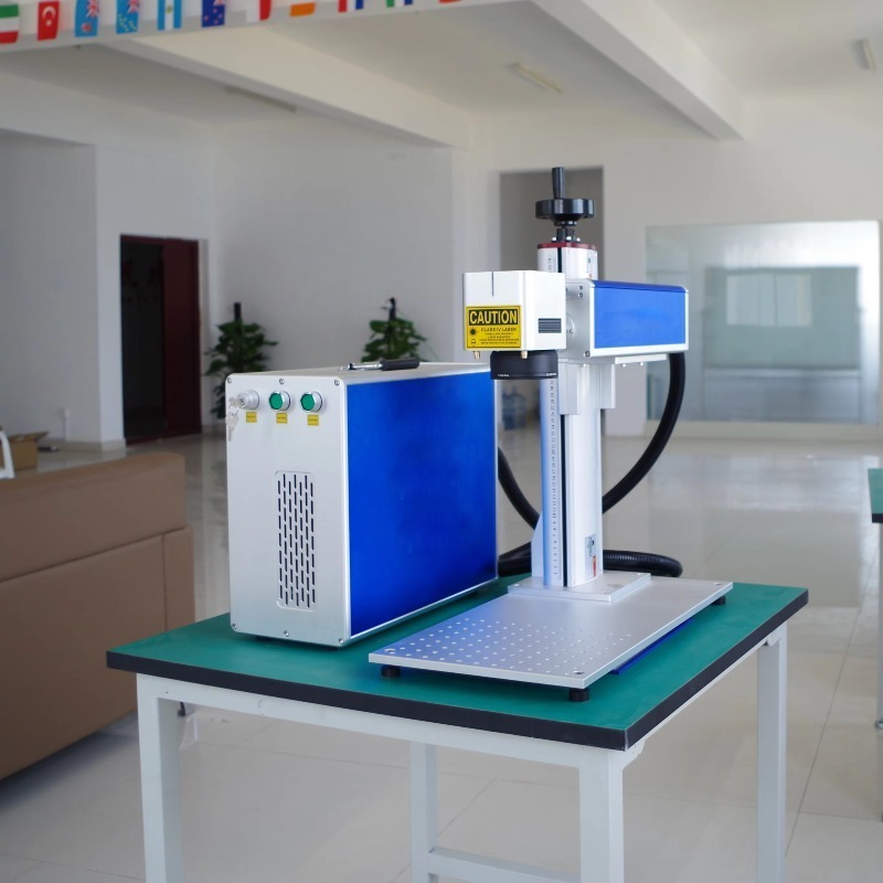 Online Fiber Laser Marking Mac - Industrial Laser Engraving Machine For Metal ulasan dan harga