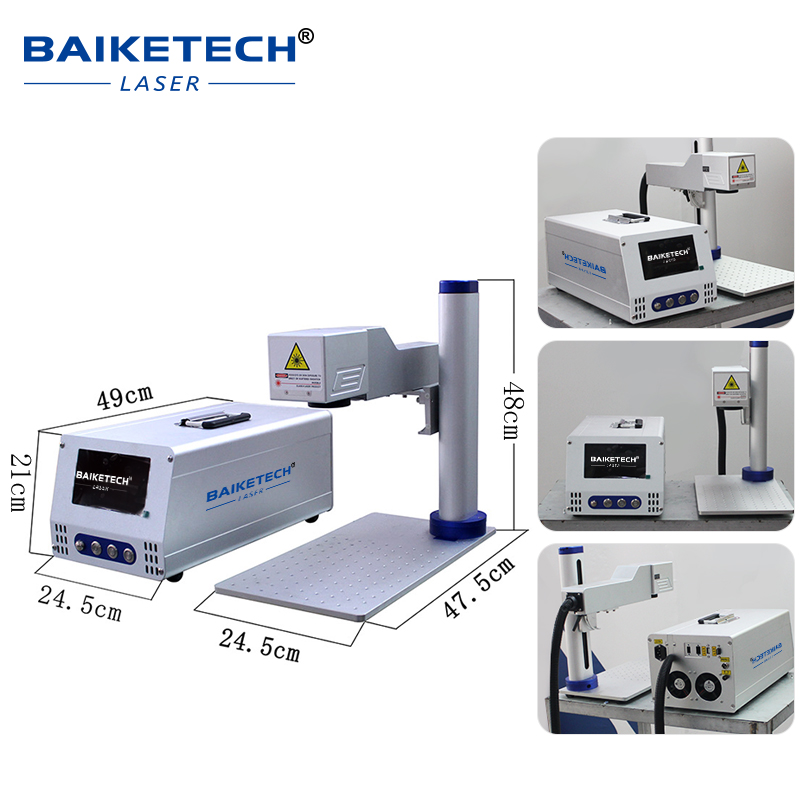 High-Speed 20W/30W Fiber Laser - Industrial Laser Engraving Machine For Metal ulasan dan harga