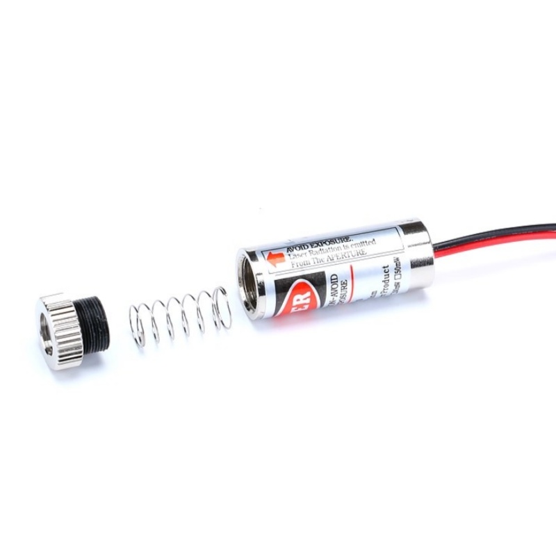 650nm 5mW Red Point / Line / C - Industrial Laser Head ulasan dan harga