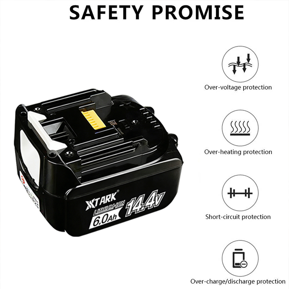 14V 6.0Ah Rechargeable Li-lon  - Makita Drill Hp1640 ulasan dan harga