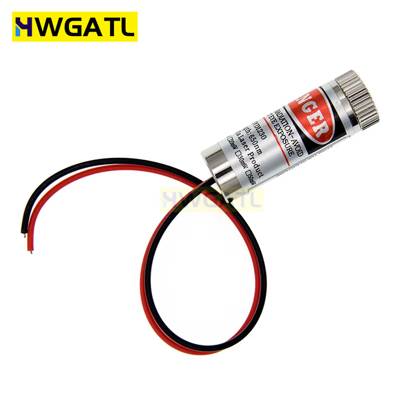 650nm 5mW Red Point / Line / C - Industrial Laser Head ulasan dan harga
