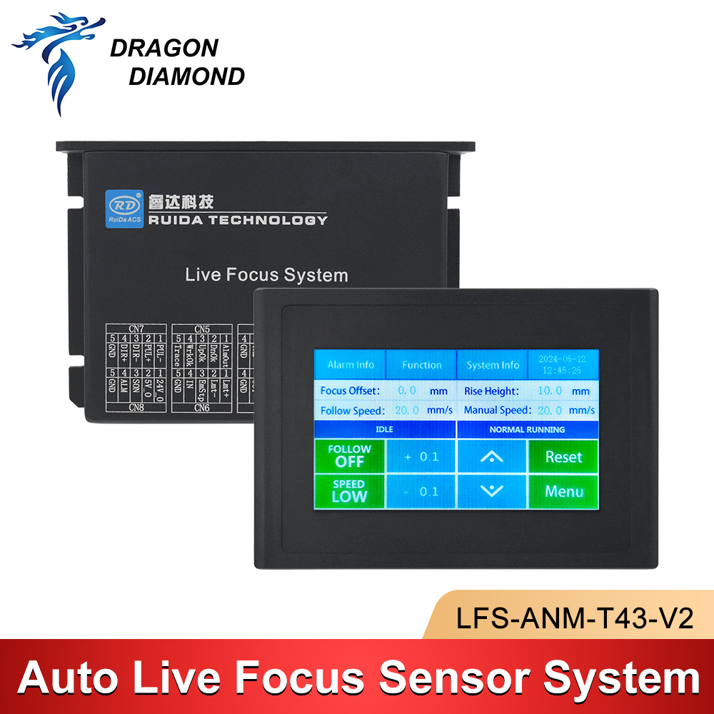 Ruida Auto Live Focus Sensor S - Industrial Laser Solutions ulasan dan harga