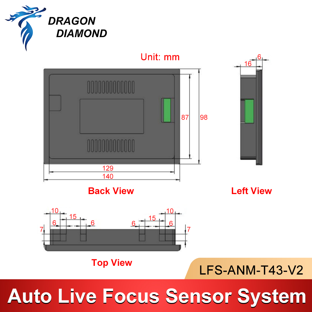 Ruida Auto Live Focus Sensor S - Industrial Laser Solutions ulasan dan harga
