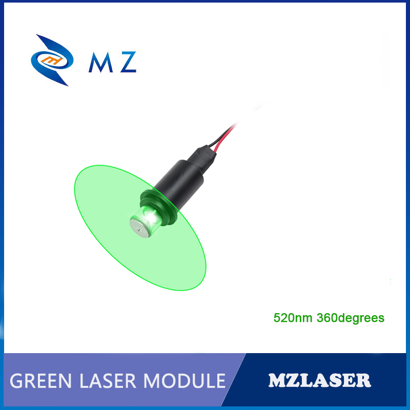 520nm 360° Ring Green Laser Mo - Industrial Laser Line Module ulasan dan harga