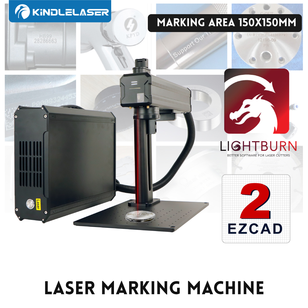 Kindlelaser S5 20W 30W Fiber L - Industrial Laser Engraving Machine For Metal ulasan dan harga