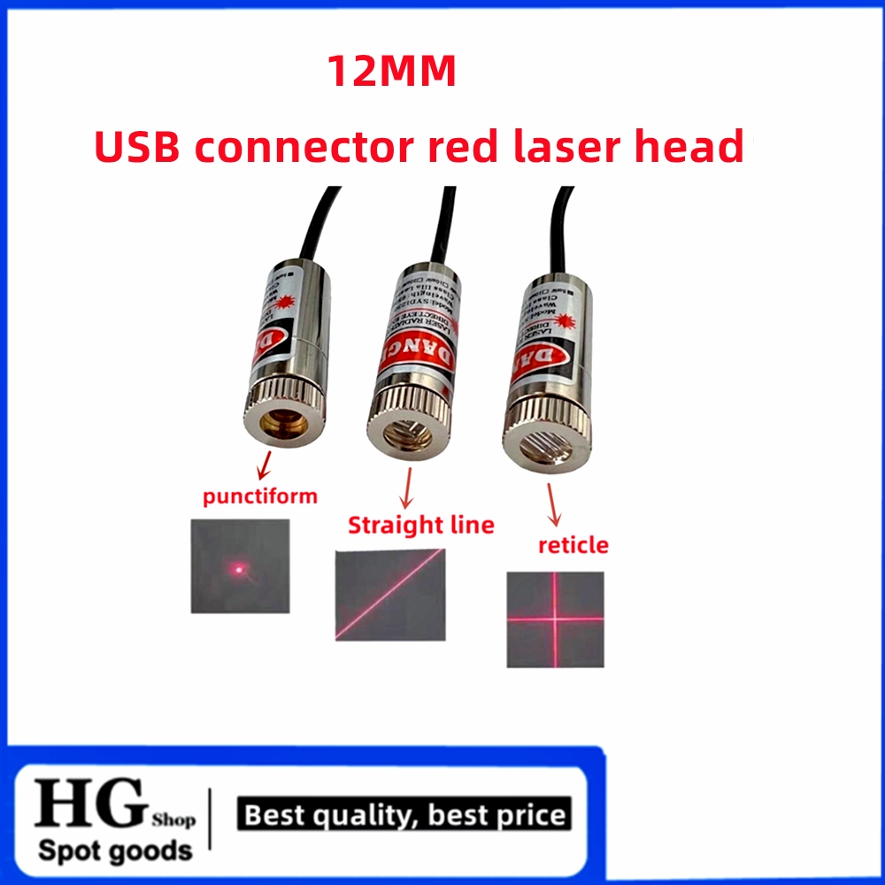 12mm 5mw adjustable focus red  - Industrial Laser Head ulasan dan harga