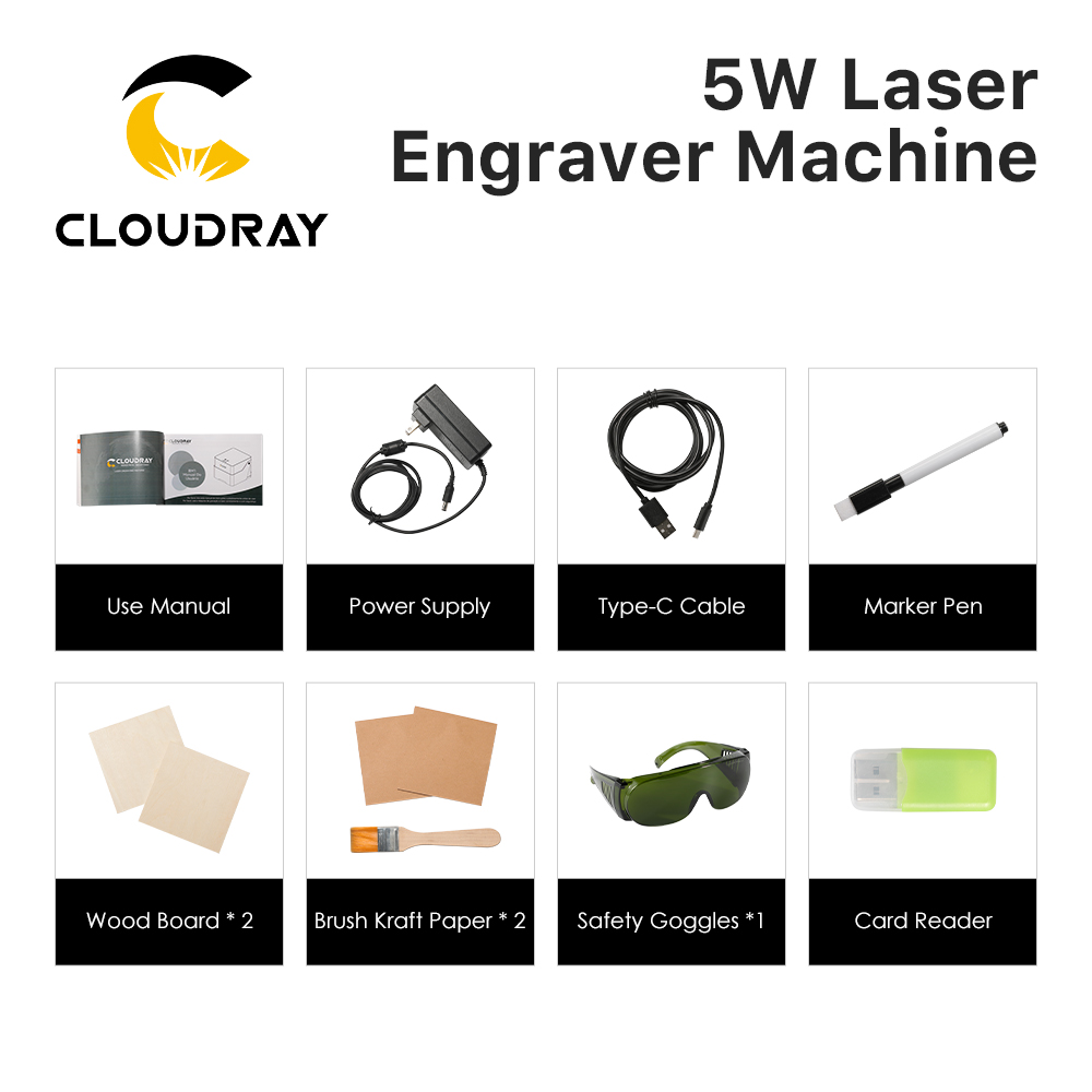 Cloudray Laser Engraver BM1 Ma - Cnc Router Machine ulasan dan harga