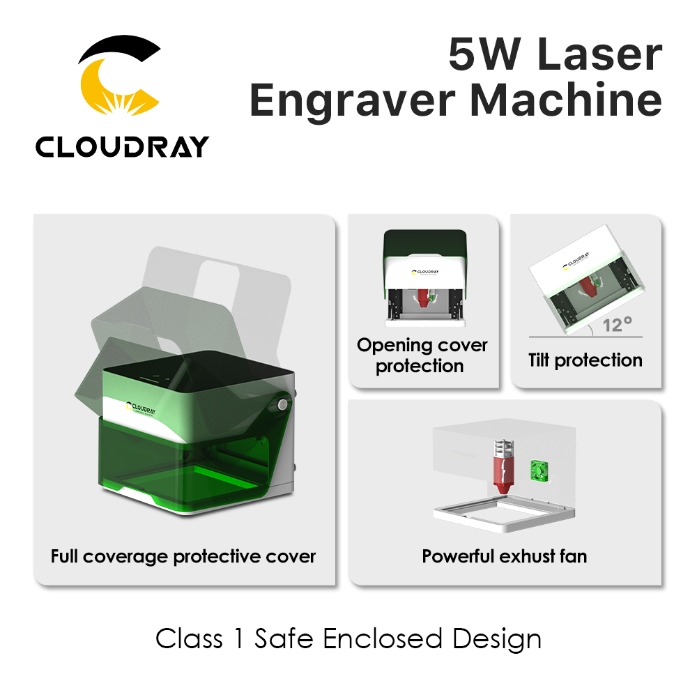 Cloudray Laser Engraver BM1 Ma - Cnc Router Machine ulasan dan harga