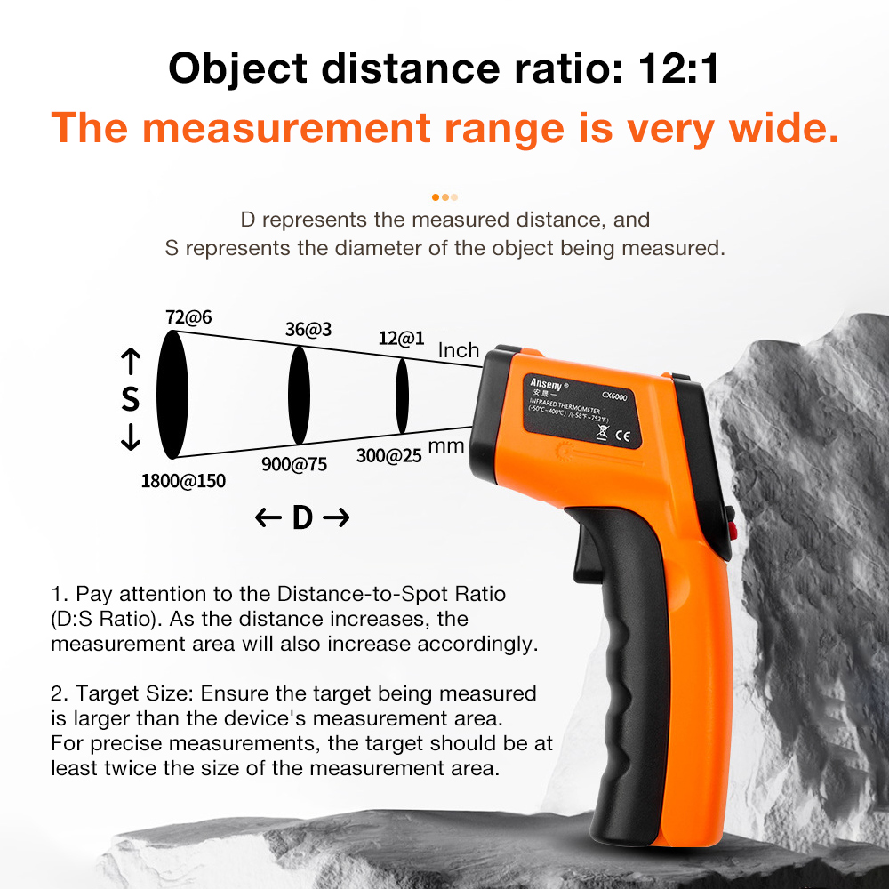 Industrial Infrared Thermomete - Industrial Laser Temperature ulasan dan harga